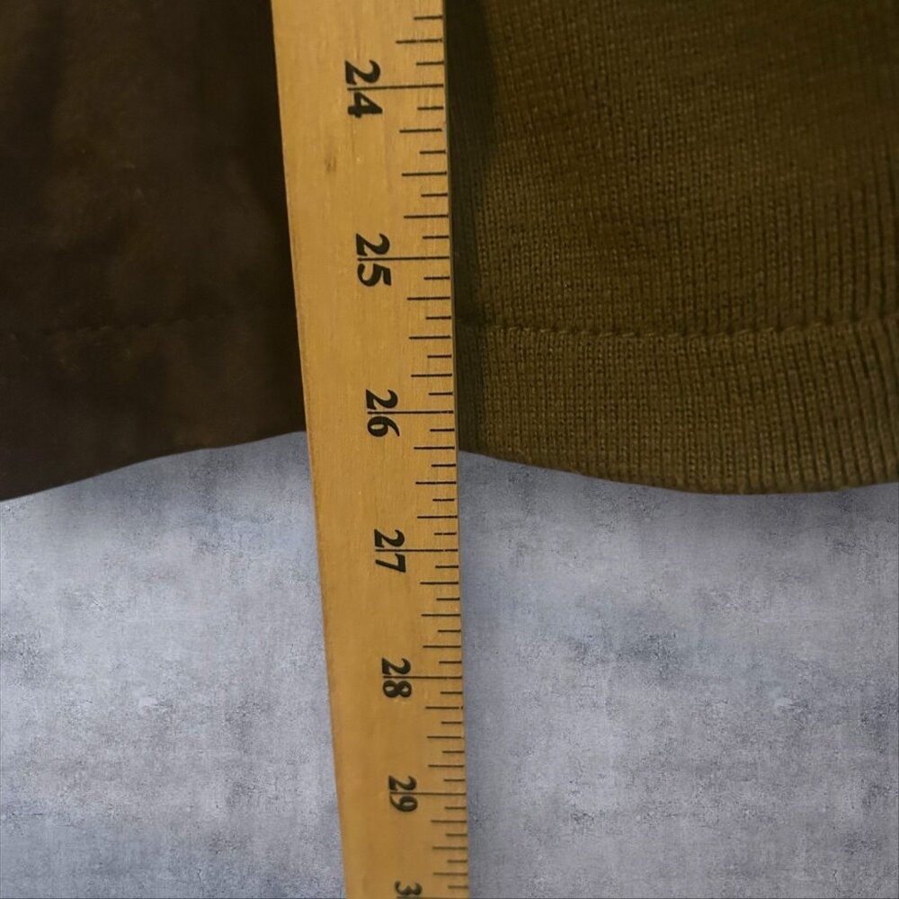 Cotton canvas field jacket w/ faux fur collar HIDDEN rain hoodie Eddie BAUER XL - Picture 14 of 16